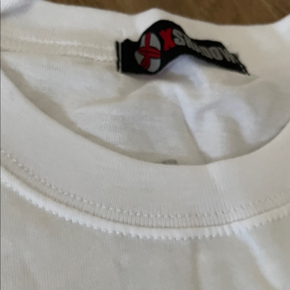 White Graphic T-Shirt NWOT - Picture 2 of 5